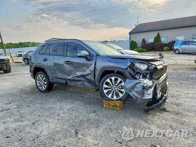 Czwarte zdjęcie samochodu z boku: 2021 TOYOTA RAV4 XLE PREMIUM VIN:2T3C1RFV1MC103173 - miniatura