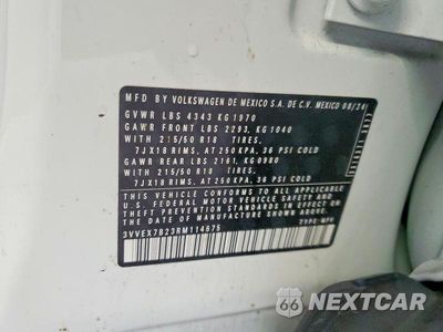 Zdjęcie 13 z 13 samochodu: 2024 VOLKSWAGEN TAOS SE VIN:3VVEX7B23RM114675 - miniatura