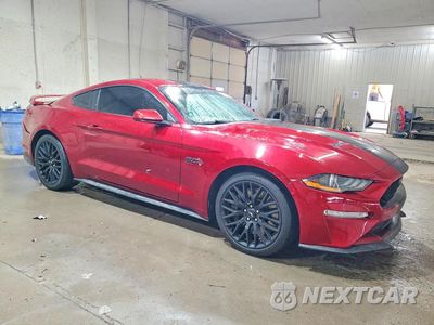 Czwarte zdjęcie samochodu z boku: 2019 FORD MUSTANG GT VIN:1FA6P8CF6K5132437 - miniatura