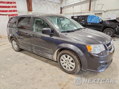 Czwarte zdjęcie samochodu z boku: 2016 DODGE GRAND CARAVAN SE VIN:2C4RDGBG5GR348066 - miniatura