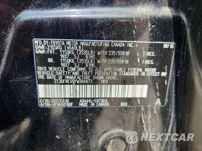 Zdjęcie 14 z 14 samochodu: 2015 TOYOTA RAV4 LIMITED VIN:2T3DFREV2FW394873 - miniatura