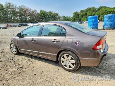 Drugie zdjęcie samochodu z przodu: 2010 HONDA CIVIC LX VIN:2HGFA1F53AH500300 - miniatura