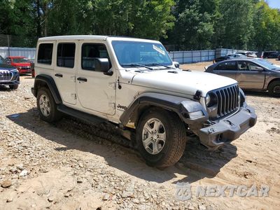 Czwarte zdjęcie samochodu z boku: 2023 JEEP WRANGLER SPORT VIN:1C4HJXDG9PW575673 - miniatura