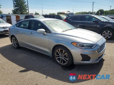 Czwarte zdjęcie samochodu z boku: 2020 FORD FUSION SEL VIN:3FA6P0CD0LR196617 - miniatura