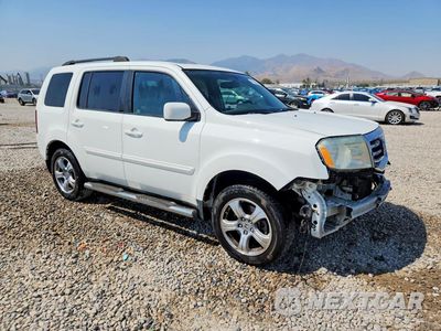 Czwarte zdjęcie samochodu z boku: 2014 HONDA PILOT EXLN VIN:5FNYF3H75EB002453 - miniatura