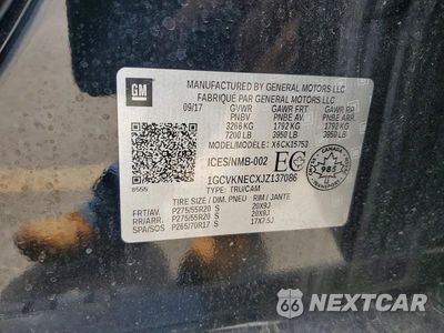 Zdjęcie 12 z 12 samochodu: 2018 CHEVROLET SILVERADO K1500 VIN:1GCVKNECXJZ137086 - miniatura