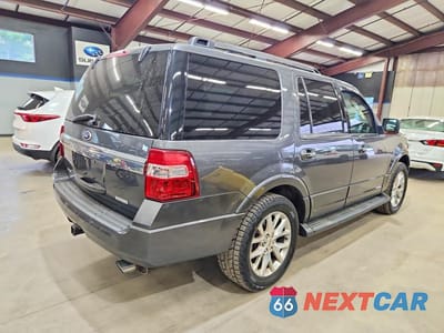 Trzecie zdjęcie samochodu z tyłu: 2015 FORD EXPEDITION LIMITED VIN:1FMJU2AT4FEF42710 - miniatura