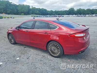 Drugie zdjęcie samochodu z przodu: 2014 FORD FUSION TITANIUM VIN:3FA6P0K98ER382101 - miniatura
