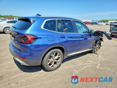 Trzecie zdjęcie samochodu z tyłu: 2024 BMW X3 SDRIVE30I VIN:5UX43DP09R9U81119 - miniatura