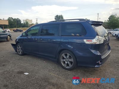 Drugie zdjęcie samochodu z przodu: 2018 TOYOTA SIENNA SE PREMIUM 8-PASSENGER VIN:5TDXZ3DC3JS924151 - miniatura