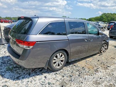 Trzecie zdjęcie samochodu z tyłu: 2015 HONDA ODYSSEY EXL VIN:5FNRL5H65FB016919 - miniatura