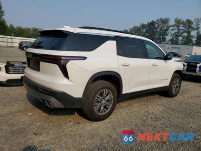 Trzecie zdjęcie samochodu z tyłu: 2025 CHEVROLET TRAVERSE LT VIN:1GNEVGRS3SJ283860 - miniatura