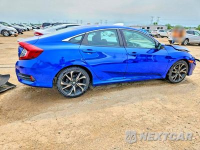 Trzecie zdjęcie samochodu z tyłu: 2020 HONDA CIVIC SPORT VIN:2HGFC2F81LH523328 - miniatura