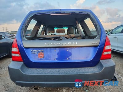 Zdjęcie 6 z 14 samochodu: 2004 SUBARU FORESTER 2.5X VIN:JF1SG63604H713338 - miniatura
