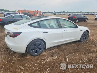 Trzecie zdjęcie samochodu z tyłu: 2022 TESLA MODEL 3 VIN:5YJ3E1EB4NF248808 - miniatura