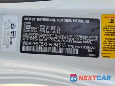 Zdjęcie 12 z 12 samochodu: 2017 BMW 2 SERIES 230I VIN:WBA2F9C5XHV664515 - miniatura