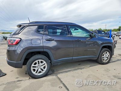 Trzecie zdjęcie samochodu z tyłu: 2017 JEEP COMPASS SPORT VIN:3C4NJDAB2HT642194 - miniatura