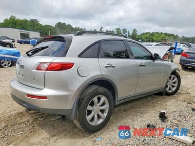 Trzecie zdjęcie samochodu z tyłu: 2005 INFINITI FX35 BASE VIN:JNRAS08W25X215773 - miniatura
