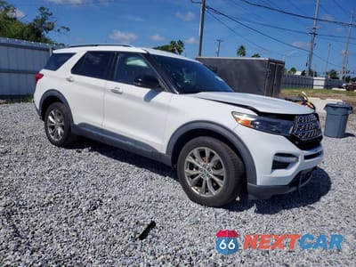 Czwarte zdjęcie samochodu z boku: 2020 FORD EXPLORER LIMITED VIN:1FMSK8FH1LGC03260 - miniatura