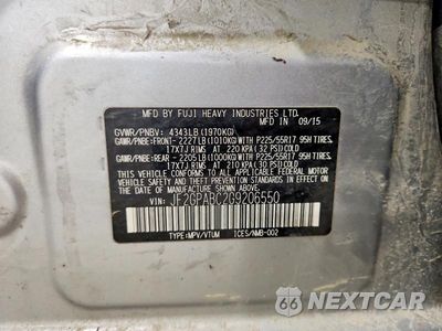 Zdjęcie 13 z 13 samochodu: 2016 SUBARU CROSSTREK PREMIUM VIN:JF2GPABC2G9206550 - miniatura