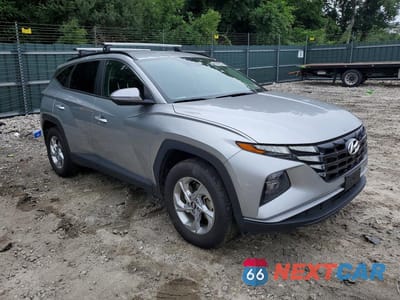 Czwarte zdjęcie samochodu z boku: 2022 HYUNDAI TUCSON SEL VIN:5NMJBCAE3NH111952 - miniatura