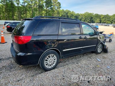 Trzecie zdjęcie samochodu z tyłu: 2008 TOYOTA SIENNA XLE LIMITED VIN:5TDZK22C88S133568 - miniatura