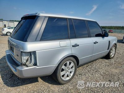 Trzecie zdjęcie samochodu z tyłu: 2007 LAND ROVER RANGE ROVER HSE VIN:SALME15467A261764 - miniatura