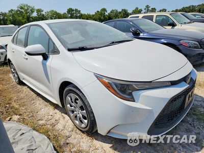 Czwarte zdjęcie samochodu z boku: 2022 TOYOTA COROLLA LE VIN:5YFEPMAE3NP302429 - miniatura