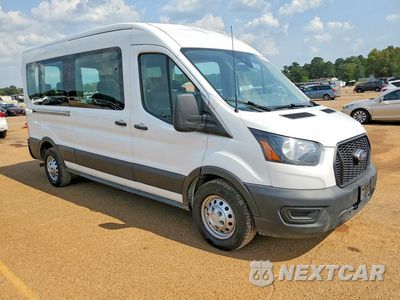 Czwarte zdjęcie samochodu z boku: 2021 FORD TRANSIT T-350 VIN:1FBAX9C80MKA42611 - miniatura