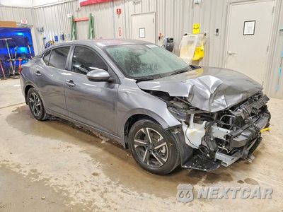 Czwarte zdjęcie samochodu z boku: 2025 NISSAN SENTRA SV VIN:3N1AB8CV3SY246458 - miniatura