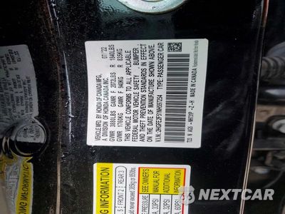 Zdjęcie 12 z 12 samochodu: 2022 HONDA CIVIC SPORT VIN:2HGFE2F51NH597254 - miniatura