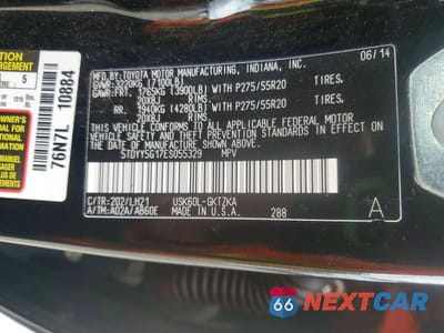 Zdjęcie 13 z 13 samochodu: 2014 TOYOTA SEQUOIA PLATINUM VIN:5TDYY5G17ES055329 - miniatura