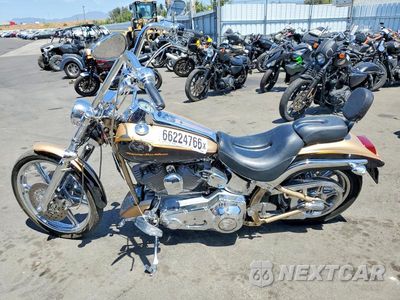 Trzecie zdjęcie samochodu z tyłu: 2003 HARLEY-DAVIDSON FXSTDSE VIN:1HD1PFD393Y956170 - miniatura