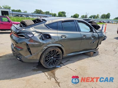 Trzecie zdjęcie samochodu z tyłu: 2025 BMW X6 XDRIVE40I VIN:5UX33EX06S9Z93458 - miniatura