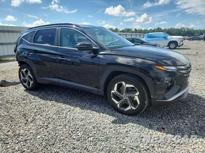 Czwarte zdjęcie samochodu z boku: 2023 HYUNDAI TUCSON SEL VIN:5NMJF3AE8PH285801 - miniatura