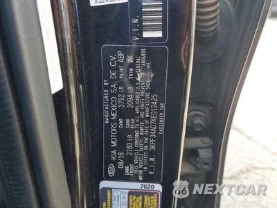 Zdjęcie 12 z 12 samochodu: 2019 KIA FORTE S VIN:3KPF34AD7KE012425 - miniatura