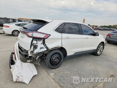 Trzecie zdjęcie samochodu z tyłu: 2018 FORD EDGE TITANIUM VIN:2FMPK3K93JBC26759 - miniatura
