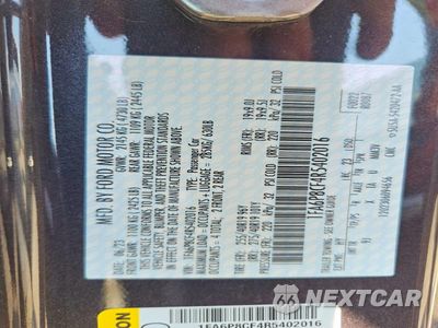 Zdjęcie 12 z 12 samochodu: 2024 FORD MUSTANG GT VIN:1FA6P8CF4R5402016 - miniatura