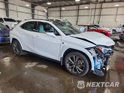 Czwarte zdjęcie samochodu z boku: 2025 LEXUS UX 300H F SPORT DESIGN VIN:JTHUCJDH7S2006396 - miniatura