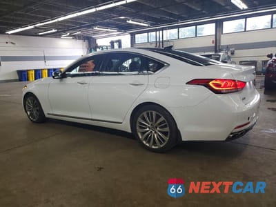 Drugie zdjęcie samochodu z przodu: 2019 GENESIS G80 5.0 ULTIMATE VIN:KMTFN4JF9KU303183 - miniatura