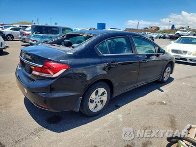 Trzecie zdjęcie samochodu z tyłu: 2014 HONDA CIVIC LX VIN:19XFB2F53EE084719 - miniatura