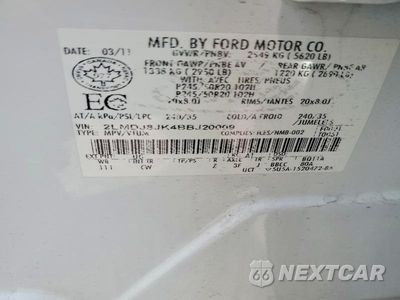 Zdjęcie 13 z 13 samochodu: 2011 LINCOLN MKX VIN:2LMDJ8JK4BBJ20009 - miniatura