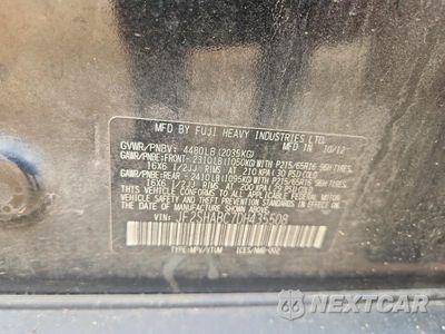 Zdjęcie 13 z 13 samochodu: 2013 SUBARU FORESTER 2.5X VIN:JF2SHABC7DH435508 - miniatura
