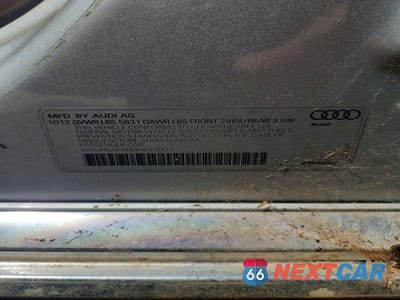 Zdjęcie 12 z 12 samochodu: 2013 AUDI A8 L QUATTRO VIN:WAURGAFD0DN013971 - miniatura