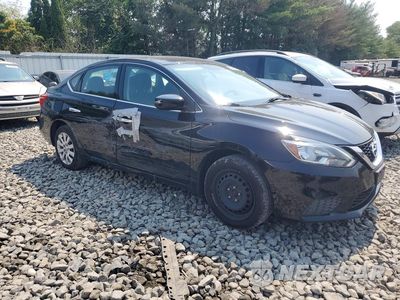 Czwarte zdjęcie samochodu z boku: 2019 NISSAN SENTRA S VIN:3N1AB7AP0KY231494 - miniatura