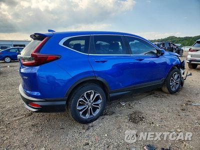 Trzecie zdjęcie samochodu z tyłu: 2020 HONDA CR-V EX VIN:7FARW2H53LE011733 - miniatura