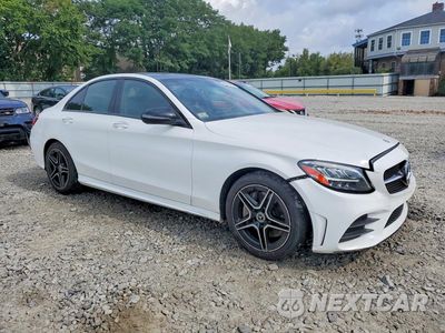 Czwarte zdjęcie samochodu z boku: 2020 MERCEDES-BENZ C 300 4MATIC VIN:WDDWF8EB5LR526115 - miniatura