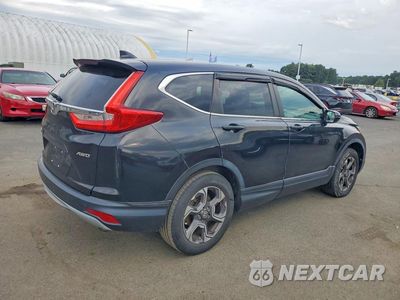 Trzecie zdjęcie samochodu z tyłu: 2018 HONDA CR-V EXL VIN:7FARW2H85JE017590 - miniatura