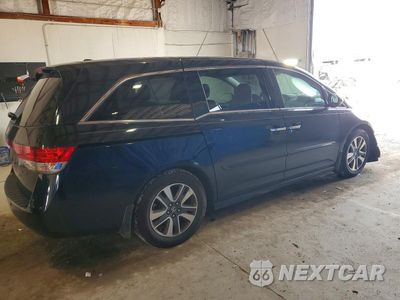 Trzecie zdjęcie samochodu z tyłu: 2016 HONDA ODYSSEY TOURING VIN:5FNRL5H90GB002700 - miniatura
