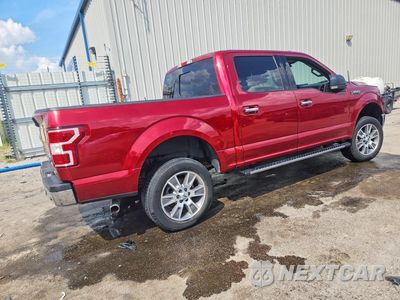 Trzecie zdjęcie samochodu z tyłu: 2019 FORD F150 SUPERCREW VIN:1FTEW1E46KFC77581 - miniatura